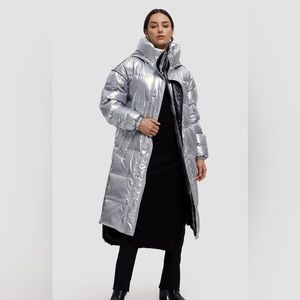 Lattelier Maxi Shiny Puffer Jacket